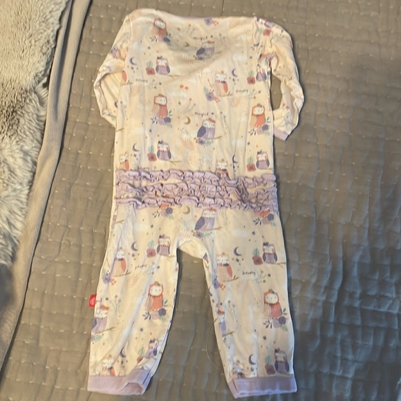 Magnetic Me Owl Love You Forever Onesie with Ruffle Butt - Picture 5 of 5